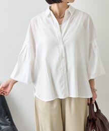 Jena espace merveilleux | 袖タックドルマンシャツ(シャツ/ブラウス)