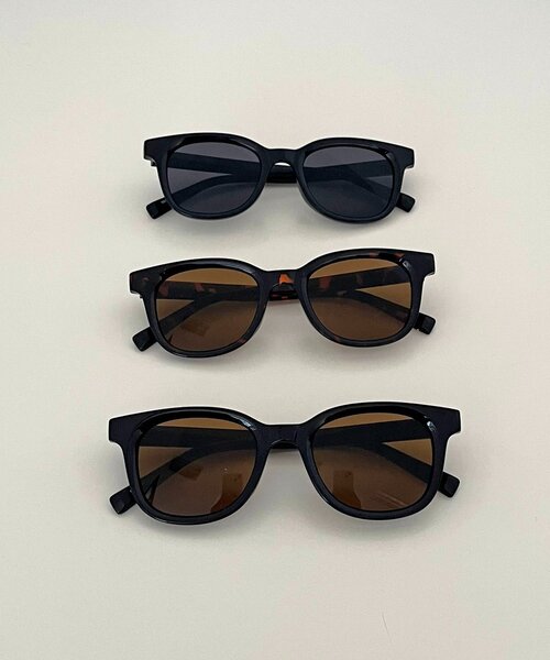 prose verse(プロズヴェール)の「ウェリントンサングラス(サングラス・レディース・ブラック/ブラック系その他/ブラウン・FREE)」の4枚目の写真