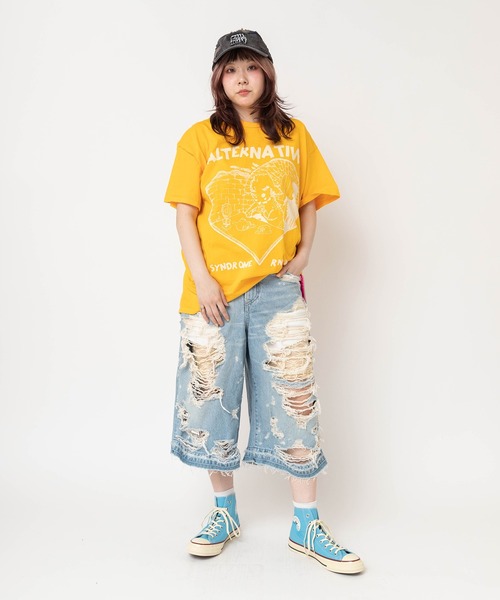 RNA(アールエヌエー)の「M2663 ストレッチレースバイカーショーツ(その他パンツ・レディース・ブラック/ペールイエロー・MEDIUM)」の20枚目の写真
