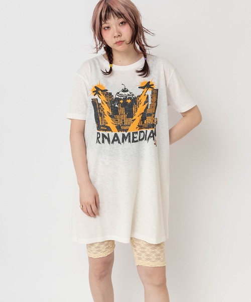 RNA(アールエヌエー)の「M2663 ストレッチレースバイカーショーツ(その他パンツ・レディース・ブラック/ペールイエロー・MEDIUM)」の13枚目の写真