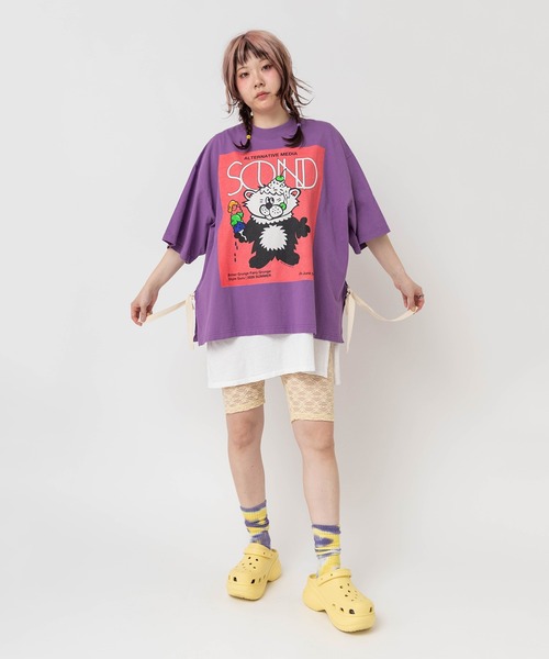 RNA(アールエヌエー)の「M2663 ストレッチレースバイカーショーツ(その他パンツ・レディース・ブラック/ペールイエロー・MEDIUM)」の19枚目の写真