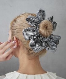 BIRTHDAY BAR（バースデイバー）の「ギンガムチェックシュシュ（ヘアピン）」