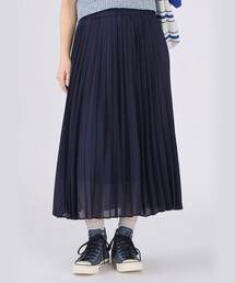 agnes b. | シアー ウエスト フリル プリーツ スカート(スカート)