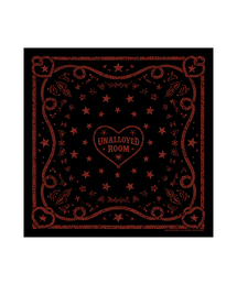 UNALLOYED（アナロイド）の「ウェスタンハートバンダナ / ブラック（バンダナ/スカーフ）」