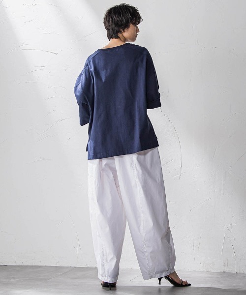 MAYSON GREY(メイソングレイ)の「イージーボリュームパンツ(その他パンツ・レディース・ベージュ/ホワイト・M)」の7枚目の写真