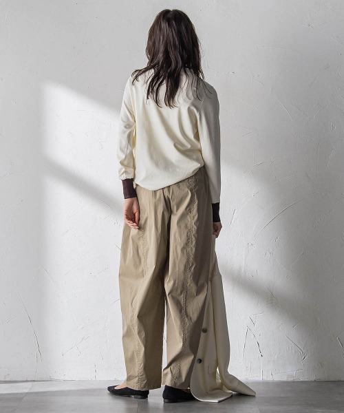 MAYSON GREY(メイソングレイ)の「イージーボリュームパンツ(その他パンツ・レディース・ベージュ/ホワイト・M)」の19枚目の写真