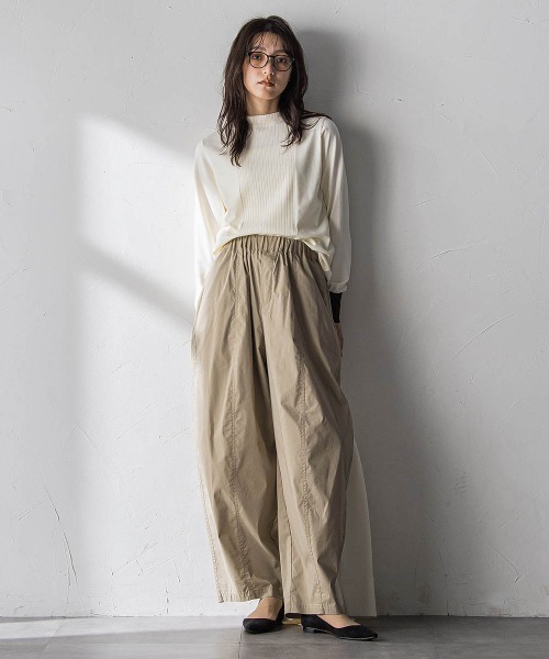 MAYSON GREY(メイソングレイ)の「イージーボリュームパンツ(その他パンツ・レディース・ベージュ/ホワイト・M)」の20枚目の写真