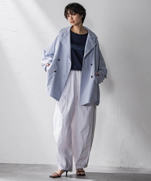 MAYSON GREY(メイソングレイ)の「イージーボリュームパンツ(その他パンツ・レディース・ベージュ/ホワイト・M)」の9枚目の写真