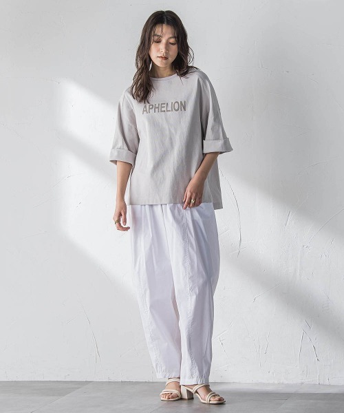 MAYSON GREY(メイソングレイ)の「イージーボリュームパンツ(その他パンツ・レディース・ベージュ/ホワイト・M)」の14枚目の写真