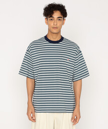 Men's Short Sleeve Inner T-shirt Stripe（Tシャツ/カットソー