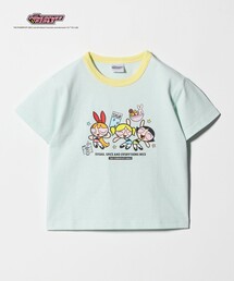 green label relaxing(�O���[�����[�x�������N�V���O)�́y�ʒ��z��The Powerpuff Girls�� �����K�[ T�V���c / �L�b�Y 100cm�[130cm(T�V���c/�J�b�g�\�[)