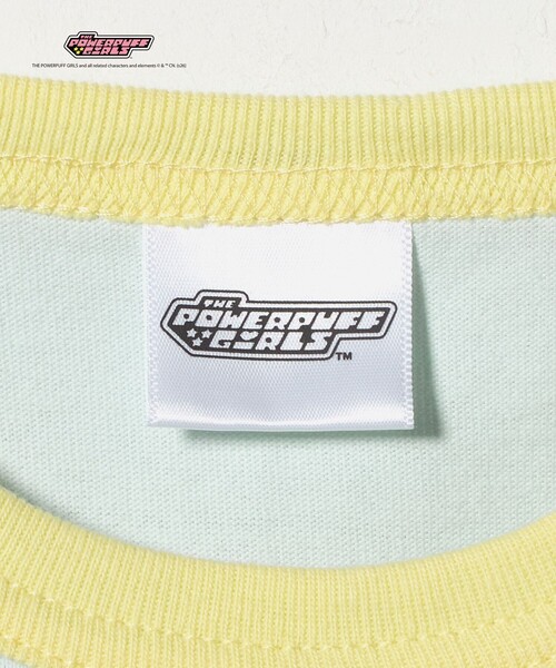 green label relaxing(グリーンレーベルリラクシング)の「【別注】<The Powerpuff Girls> リンガー Tシャツ / キッズ 100cmー130cm(Tシャツ/カットソー・キッズ・ダークグレー/ライトピンク/ライトブルー・100cm/110cm/130cm/120cm)」の19枚目の写真