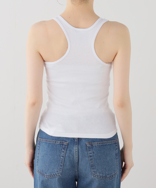 ASHLEY WILLIAMS（アシュリーウィリアムス）の「【Ashley Williams】 VEST（タンクトップ・レディース・ホワイト・X-SMALL）」の2枚目の写真