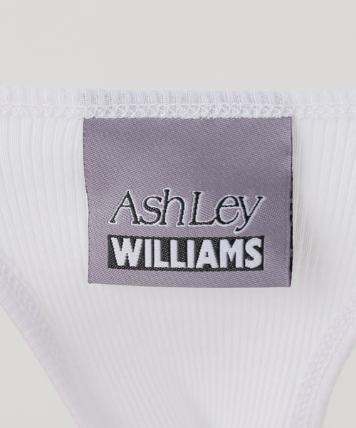 ASHLEY WILLIAMS（アシュリーウィリアムス）の「【Ashley Williams】 VEST（タンクトップ・レディース・ホワイト・X-SMALL）」の6枚目の写真