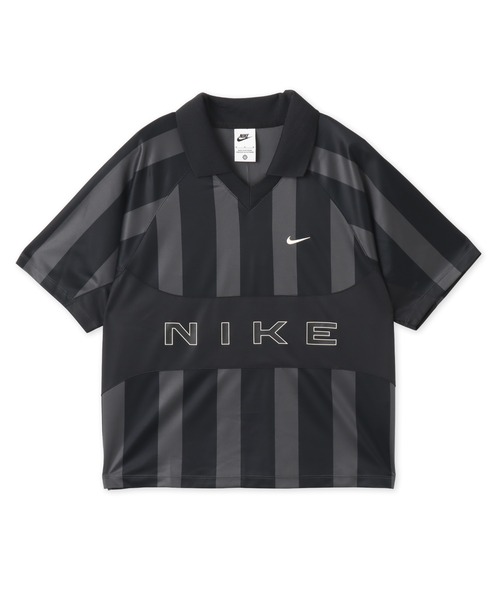 NIKE(ナイキ)の「NIKE AS WMNS NSW STREET OS SS STRP JSY / ナイキ ウィメンズ NSW ストリート OS STRP JSY SS トップ 【SP】(ジャージ・レディース・ブラック・S/M/L)」の3枚目の写真