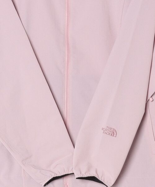 THE NORTH FACE(ザノースフェイス)の「ザ ノース フェイス THE NORTH FACE TNF Be Free Jacket TNFビーフリージャケット(ナイロンジャケット・レディース・スモークピンク/ブラック・M/L/XL)」の5枚目の写真