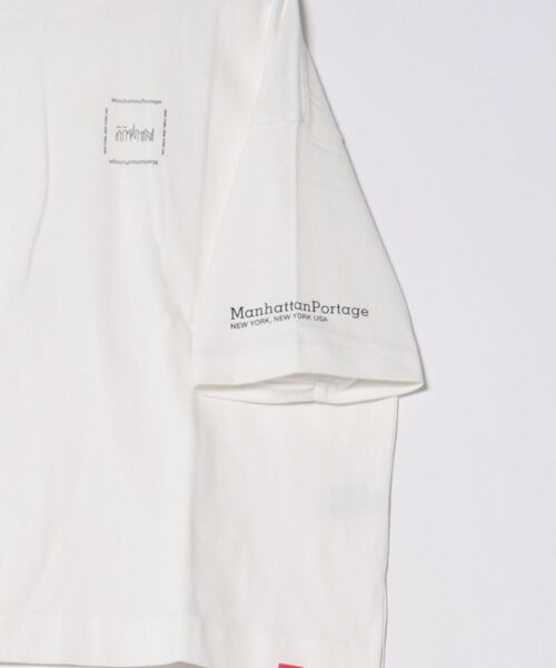 Manhattan Portage(マンハッタンポーテージ)の「Short Sleeve Big T-Shirts(Women's)(Tシャツ/カットソー・レディース・オレンジ/ブラック/ライトカーキ/ホワイト・FREE)」の6枚目の写真