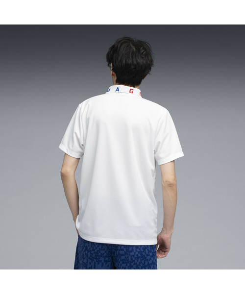 PUMA(プーマ)の「PUMA プーマ メンズ ゴルフ PB ピケ 半袖 ポロシャツ(ポロシャツ・メンズ・ホワイト系その他/ブルー系その他・LARGE/X-LARGE/XX-LARGE/MEDIUM/SMALL)」の10枚目の写真