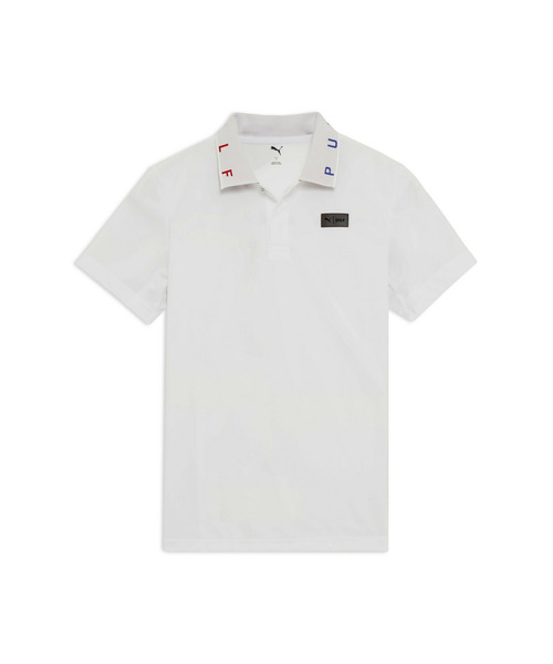 PUMA(プーマ)の「PUMA プーマ メンズ ゴルフ PB ピケ 半袖 ポロシャツ(ポロシャツ・メンズ・ホワイト系その他/ブルー系その他・LARGE/X-LARGE/XX-LARGE/MEDIUM/SMALL)」の12枚目の写真