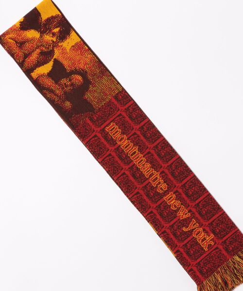 MONTMARTRE NEW YORK(モンマルトルニューヨーク)の「Red Emotion Scarf S-96(マフラー・レディース・マルチ・ONE SIZE)」の2枚目の写真