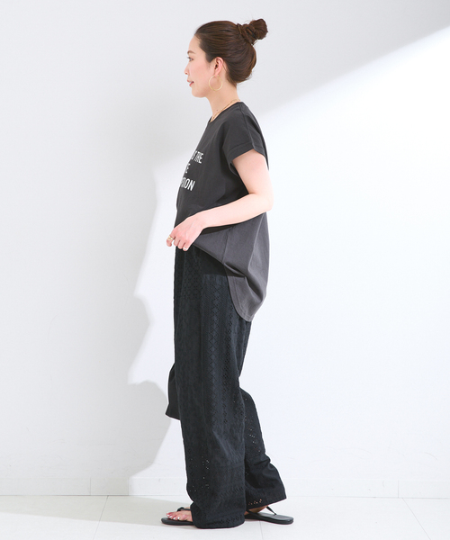 B.C STOCK レースパッチワークパンツ 手洗い可 / レースパッチワークパンツ（その他パンツ）｜B.C STOCK