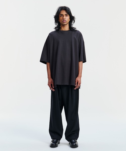 COOTIE PRODUCTIONS(クーティープロダクションズ)の「Bumpy Border Jersey S/S Tee(Tシャツ/カットソー・メンズ・ブルー系その他/ブラック系その他・LARGE/MEDIUM/SMALL)」の3枚目の写真