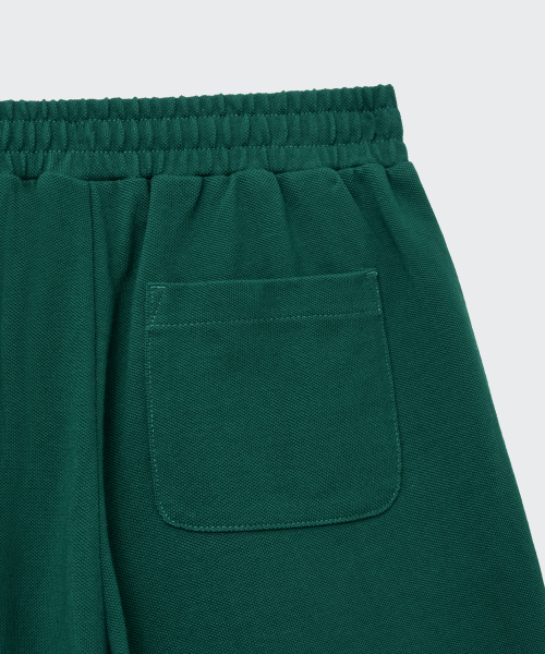 MUSINSA STANDARD KIDS（ムシンサスタンダードキッズ）の「スリットネックポロシャツセットアップ[グリーン]（セットアップ・レディース・その他・110/120/130/140/150/160）」の7枚目の写真