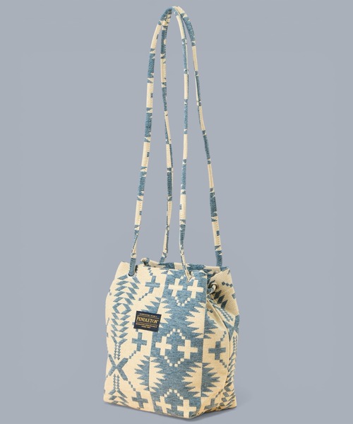 PENDLETON（ペンドルトン）の「【 PENDLETON / ペンドルトン 】GOBLINS BUCKET BAG / ゴブランバケットバッグ（ショルダーバッグ・レディース・ブルー/ブラック・FREE）」の20枚目の写真