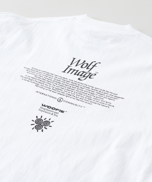 WISM(ウィズム)の「Woofietokyo / ウーフィトウキョウ Squishy Tee(Tシャツ/カットソー・メンズ・ホワイト/ブラック・LARGE/MEDIUM)」の4枚目の写真