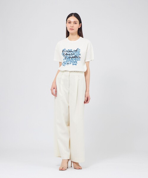 EPOCA(エポカ)の「チノワイドパンツ(チノパンツ・レディース・ベージュ/オフホワイト・40/38)」の12枚目の写真