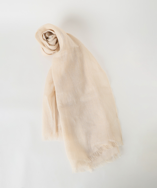 SLOBE IENA（スローブイエナ）の「SLOBE IENA ストール（ストール/ショール・レディース・ベージュ/ピンク/カーキ・FREE）」の19枚目の写真