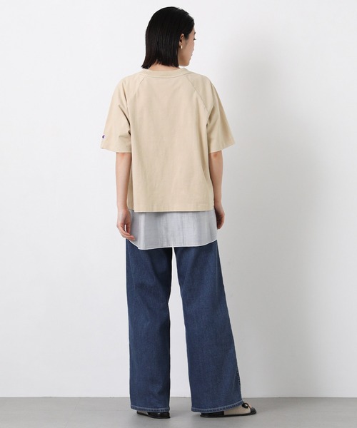 Gready Brilliant（グレディブリリアン）の「スクエアネック裾シアータンク（Tシャツ/カットソー・レディース・オフホワイト・38）」の4枚目の写真