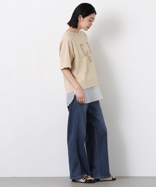 Gready Brilliant（グレディブリリアン）の「スクエアネック裾シアータンク（Tシャツ/カットソー・レディース・オフホワイト・38）」の5枚目の写真