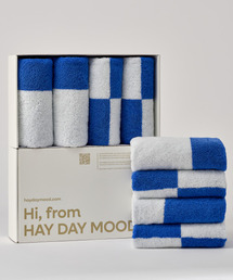 HAYDAYMOOD（ヘイデイムード）の「ビッグウェーブブルータオル8P（タオル）」