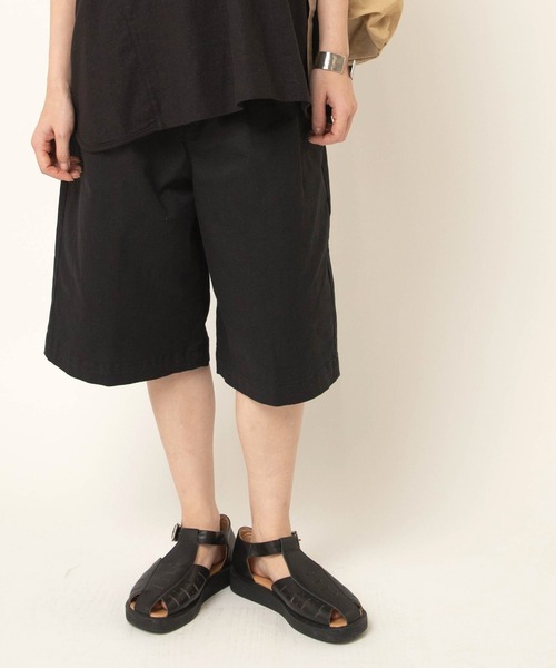 RNA-N(アールエヌエーエヌ)の「T1015 ミリタリーショーツ(その他パンツ・レディース・チャコール/キャメル/ブラック・FREE)」の2枚目の写真