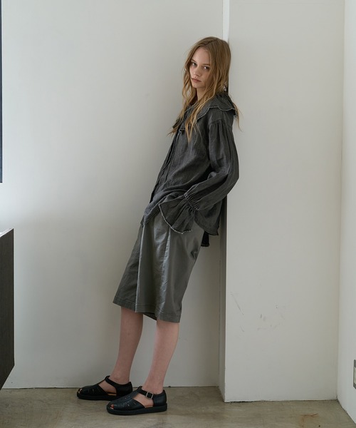 RNA-N(アールエヌエーエヌ)の「T1015 ミリタリーショーツ(その他パンツ・レディース・チャコール/キャメル/ブラック・FREE)」の6枚目の写真