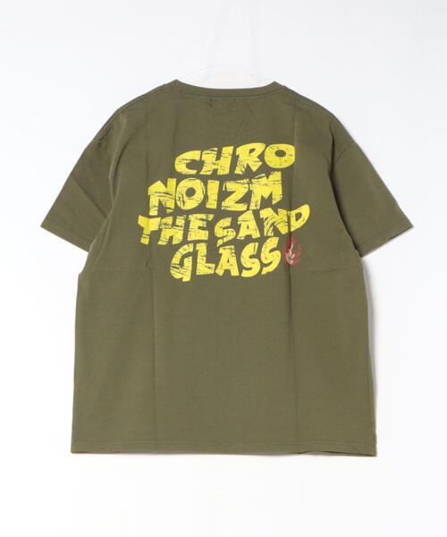 L.H.P(エルエイチピー)の「CHRONOIZM/クロノイズム/VINTAGE T-SHIRT(Tシャツ/カットソー・メンズ・モスグリーン・L)」の6枚目の写真