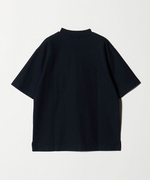 green label relaxing(グリーンレーベルリラクシング)の「GIZA ハニカム クルーネック 半袖 Tシャツ(Tシャツ/カットソー・メンズ・ネイビー/ライム/ライトグレー/ホワイト・M/L/S/XL)」の20枚目の写真