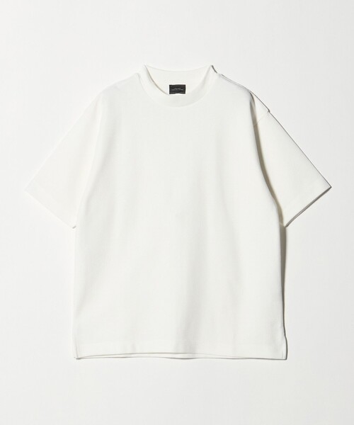 green label relaxing(グリーンレーベルリラクシング)の「GIZA ハニカム クルーネック 半袖 Tシャツ(Tシャツ/カットソー・メンズ・ネイビー/ライム/ライトグレー/ホワイト・M/L/S/XL)」の15枚目の写真