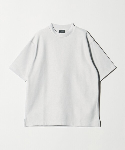 green label relaxing(グリーンレーベルリラクシング)の「GIZA ハニカム クルーネック 半袖 Tシャツ(Tシャツ/カットソー・メンズ・ネイビー/ライム/ライトグレー/ホワイト・M/L/S/XL)」の12枚目の写真