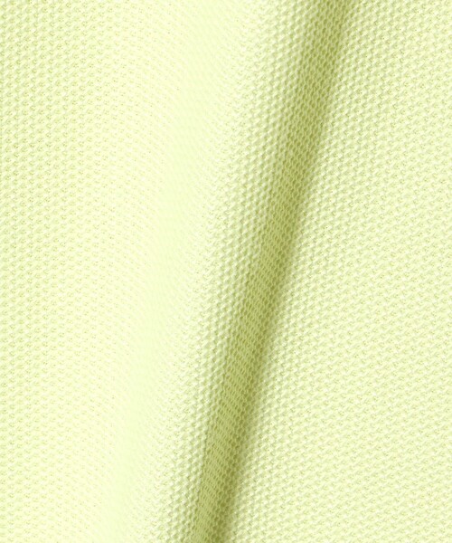 green label relaxing(グリーンレーベルリラクシング)の「GIZA ハニカム クルーネック 半袖 Tシャツ(Tシャツ/カットソー・メンズ・ネイビー/ライム/ライトグレー/ホワイト・M/L/S/XL)」の7枚目の写真