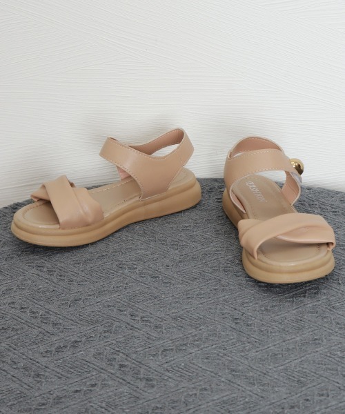 Miniministore(ミニミニストア)の「フラットサンダル 厚底サンダル 軽量美脚(サンダル・レディース・ブラック/ベージュ/アイボリー・23.0cm/24.0cm/25.0cm/22.5cm/23.5cm/24.5cm)」の5枚目の写真