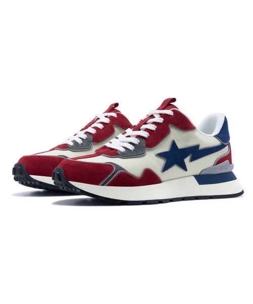 A BATHING APE(アベイシングエイプ)の「ROADSTA EXPRESS(スニーカー・メンズ・レッド/オレンジ・8.5/10/9.5/9/8)」の2枚目の写真