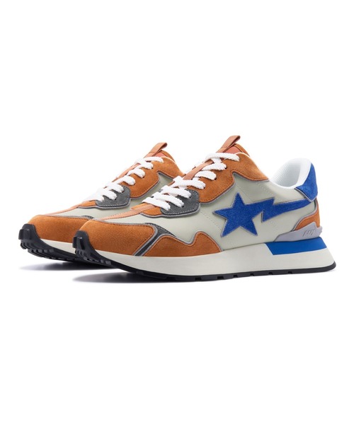 A BATHING APE(アベイシングエイプ)の「ROADSTA EXPRESS(スニーカー・メンズ・レッド/オレンジ・8.5/10/9.5/9/8)」の1枚目の写真