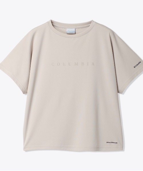 Columbia(コロンビア)の「コロンビア Columbia マグノリアビスタショートスリーブTシャツ(Tシャツ/カットソー・レディース・ブラック/サンドグレー/ラベンダー・M/L/XL/S)」の1枚目の写真