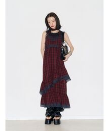 jouetie | レースドッキングアシメヘムキャミワンピース 夏服(ワンピース)