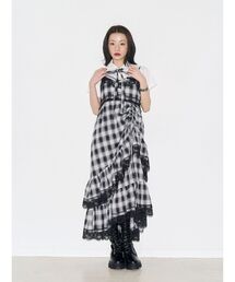 jouetie | レースドッキングアシメヘムキャミワンピース 夏服(ワンピース)