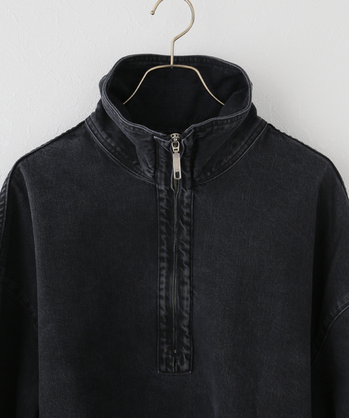 JOURNAL STANDARD(ジャーナルスタンダード)の「【DALA / ダラ】 FUNNELL POPOVER(デニムジャケット・レディース・ブラック・MEDIUM)」の5枚目の写真