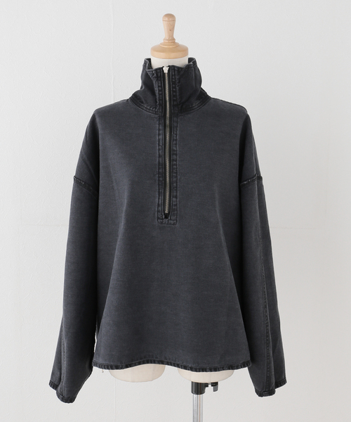 JOURNAL STANDARD(ジャーナルスタンダード)の「【DALA / ダラ】 FUNNELL POPOVER(デニムジャケット・レディース・ブラック・MEDIUM)」の7枚目の写真