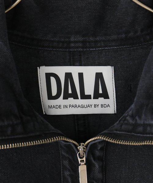 JOURNAL STANDARD(ジャーナルスタンダード)の「【DALA / ダラ】 FUNNELL POPOVER(デニムジャケット・レディース・ブラック・MEDIUM)」の9枚目の写真